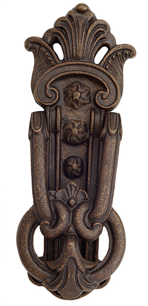 Door knockers : Antique brass door knocker Κ379