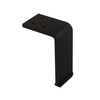 Roline 205 Πόδι Επίπλου από Χάλυβα Μαύρο Ματ 70x100mm